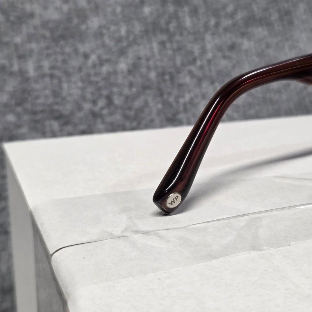 Warby Parker Sloan 230 Eyeglasses Tortoise Shell Frames 50-17-140 Brown Amber
